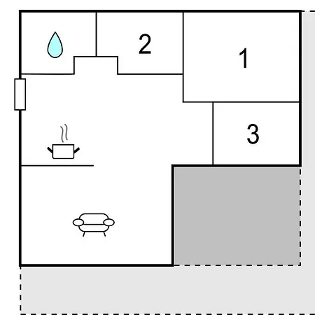 Prázdninový dům 4 Bedroom Awesome In Assens